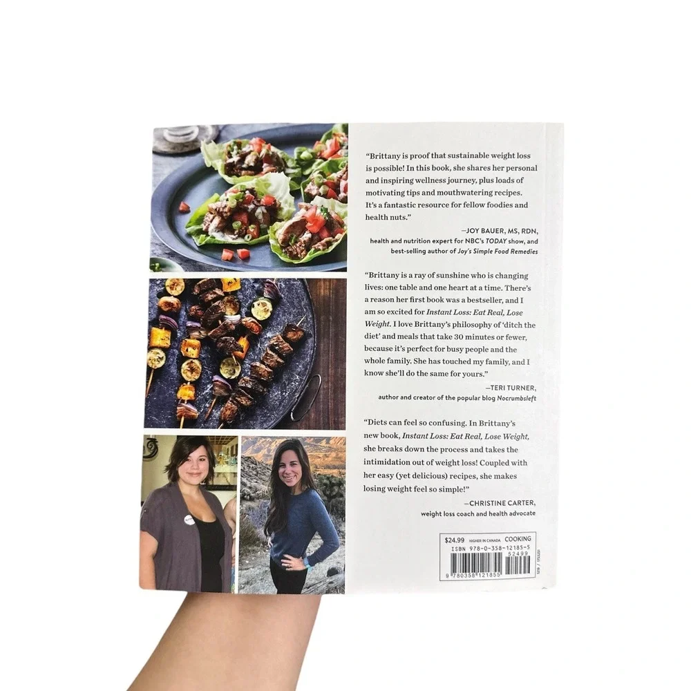 Instant Loss Eat Real Lose Weight Brittany Williams Cookbook 100+ Recipes NEW‎